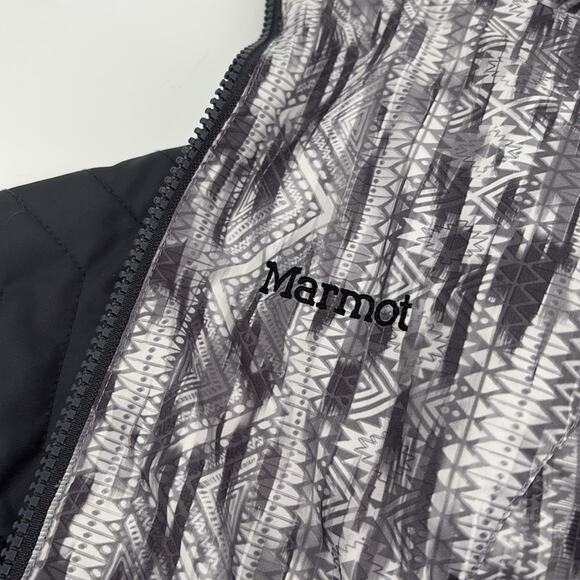 Marmot Women’s Lightweight Gray Reversible Zip Up Quilted Jacket Size XS - Picture 8 of 16